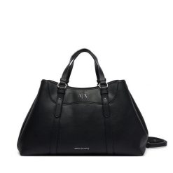 Torebka Armani Exchange. Czarne torebki klasyczne damskie Armani Exchange, bez dodatków. Za 839.99 zł.