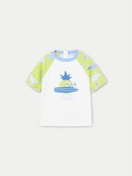Mayoral Koszulka do pływania 1028 Zielony. Zielone t-shirty i koszulki chłopięce Mayoral, bez wzorów, z syntetyku, bez kołnierzyka, bez ramiączek. Za 69.99 zł.