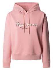Pepe Jeans Bluza "Maddy" w kolorze jasnoróżowym rozmiar: L. Różowe bluzy damskie Pepe Jeans, l, bez wzorów, z bawełny, z kapturem. Za 241.56 zł.