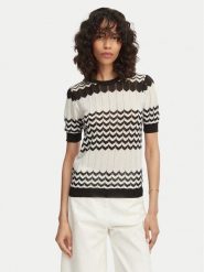 Artigli Sweter ACMA004828 Biały Regular Fit. Białe swetry klasyczne damskie Artigli, m, z wiskozy, bez kołnierzyka. Za 239.99 zł.