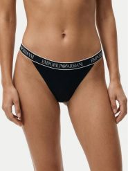 Emporio Armani Underwear Komplet stringów EW000405 AF19026 MC005 Czarny. Czarne komplety bielizny Emporio Armani Underwear, bez wzorów, z bawełny. Za 209.99 zł.
