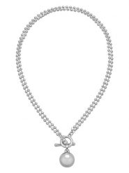 U.S. Polo Assn. Naszyjnik z zawieszką rozmiar: onesize. Szare naszyjniki damskie U.S. Polo Assn., metalowe. Za 156.98 zł.