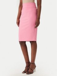 Rinascimento Spódnica ołówkowa CFC0128651003 Różowy Slim Fit. Czerwone spódnice damskie Rinascimento, m, bez wzorów, z syntetyku. Za 349.99 zł.