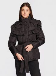 Bruuns Bazaar Kurtka puchowa Down Lenina BBW2992 Czarny Regular Fit. Czarne kurtki damskie Bruuns Bazaar, bez wzorów, z puchu, bez kaptura. Za 1,119.00 zł.