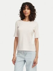 BOSS T-Shirt Evyta 50561508 Różowy Regular Fit. Czerwone t-shirty damskie Boss, xs, bez wzorów, z bawełny, bez kołnierzyka. Za 399.99 zł.