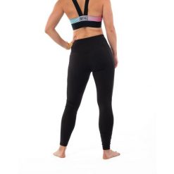 Damskie legginsy Metal Boxe. Czarne legginsy damskie METAL BOXE, s, bez wzorów, z elastanu. Za 229.00 zł.