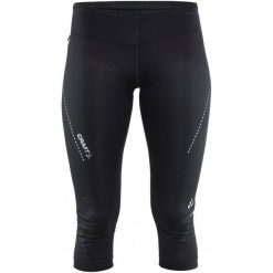 Odzież damska: Craft Spodnie Essential Capri Black S