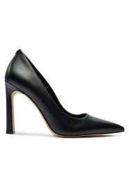 MICHAEL Michael Kors Szpilki Amara leather Pump 40S4AMHP1L Czarny. Czarne szpilki damskie MICHAEL Michael Kors, bez wzorów, ze skóry, bez obcasa, na szpilce, bez zapięcia. Za 569.99 zł.