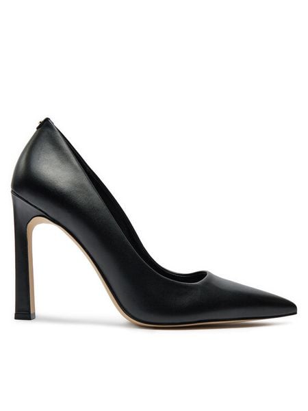 MICHAEL Michael Kors Szpilki Amara leather Pump 40S4AMHP1L Czarny. Czarne szpilki damskie MICHAEL Michael Kors, bez wzorów, ze skóry, bez obcasa, na szpilce, bez zapięcia. Za 879.99 zł.