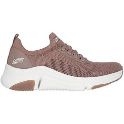 Adidasy Skechers Bobs Sparrow Flex -, Kobiety. Brązowe obuwie sportowe damskie Skechers, bez zapięcia, na fitness i siłownię. Za 269.99 zł.