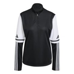Damska bluza dresowa adidas Squadra25. Białe bluzy damskie Adidas, na zimę, bez wzorów, z dresówki, bez kaptura. Za 131.99 zł.