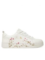 Aldo Sneakersy Wild Flowers 13918565 Biały. Białe obuwie sportowe damskie ALDO, ze skóry, bez zapięcia. Za 360.99 zł.