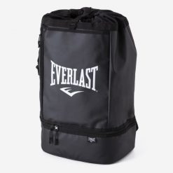Torba do sportów walki Everlast 60 l. Czarne torby sportowe EVERLAST, bez wzorów, z materiału, duże. Za 159.99 zł.