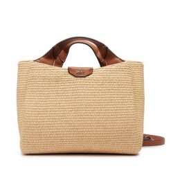 Torebka DKNY. Brązowe torebki klasyczne damskie DKNY, bez dodatków. Za 749.99 zł.