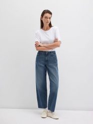 MAVI Dżinsy "Leila" - Comfort fit - w kolorze niebieskim rozmiar: W30/L28. Niebieskie jeansy damskie Mavi, z podwyższonym stanem. Za 144.95 zł.