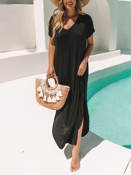 Milan Kiss Sukienka w kolorze czarnym rozmiar: L. Czarne sukienki damskie Milan Kiss, bez wzorów, bez ramiączek. Za 140.86 zł.