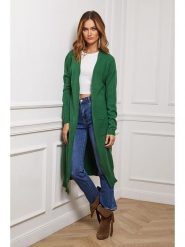 Joséfine Kardigan "Irissa" w kolorze zielonym rozmiar: S. Zielone kardigany damskie Joséfine, s, bez wzorów, z kaszmiru. Za 208.99 zł.