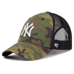 Czapka z daszkiem 47 Brand. Zielone czapki z daszkiem damskie 47 Brand, bez wzorów. Za 89.99 zł.