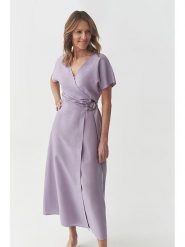 TATUUM Sukienka "Ziana" w kolorze lawendowym rozmiar: 42. Różowe sukienki damskie TATUUM, bez wzorów, z tkaniny, bez ramiączek. Za 220.63 zł.