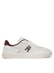 Tommy Hilfiger Sneakersy Heritage Sneaker Perf FW0FW08380 Biały. Białe obuwie sportowe damskie Tommy Hilfiger, ze skóry, bez zapięcia. Za 289.99 zł.