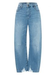 MAC Dżinsy "Dakota" - Comfort fit - w kolorze błękitnym rozmiar: 46. Niebieskie jeansy damskie MAC, z podwyższonym stanem. Za 295.99 zł.