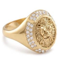 Pierścionek Guess. Żółte pierścionki damskie Guess, złote. Za 294.99 zł.