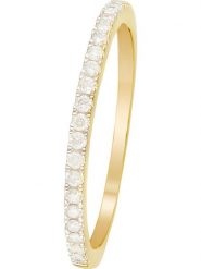 DIAMOND & CO Złoty pierścionek "Alliance Délice" z diamentami rozmiar: 56. Żółte pierścionki damskie Diamond & Co, z diamentem, złote. Za 966.38 zł.