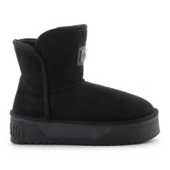 Buty D.Franklin Nordic V.2 Basic Low 371004 czarne. Czarne botki damskie klasyczne, bez obcasa, bez zapięcia. Za 380.97 zł.