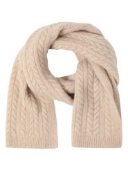 TATUUM Szal w kolorze beżowym - 168 x 35 cm rozmiar: onesize. Brązowe szaliki damskie TATUUM, bez wzorów, ze skóry. Za 217.99 zł.