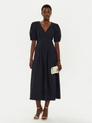 Ted Baker Sukienka codzienna Atenas 276421 Granatowy Regular Fit. Niebieskie sukienki damskie Ted Baker, bez wzorów, z syntetyku, bez ramiączek. Za 579.99 zł.