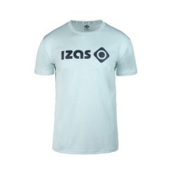 Koszulka sportowa unisex CREUS Izas basic. Niebieskie koszulki sportowe damskie Izas, bez wzorów, bez ramiączek, trekkingowe. Za 121.70 zł.