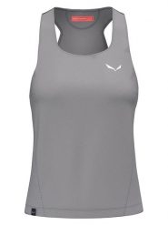 Salewa Top hybrydowy "Pedroc Dry" w kolorze szarym rozmiar: 34. Szare koszulki sportowe damskie Salewa, bez wzorów, bez ramiączek. Za 140.86 zł.