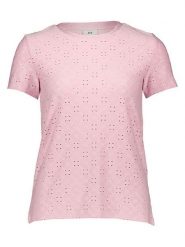 JDY Koszulka "Cathinka" w kolorze jasnoróżowym rozmiar: L. Różowe bluzki damskie JDY, l, bez wzorów, bez kołnierzyka, bez ramiączek. Za 61.46 zł.