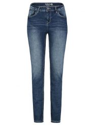 Sublevel Dżinsy - Slim fit - w kolorze granatowym rozmiar: XL. Niebieskie jeansy damskie Sublevel. Za 140.53 zł.