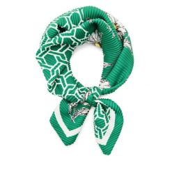 Chusta Desigual. Zielone chusty damskie Desigual, bez wzorów. Za 79.99 zł.