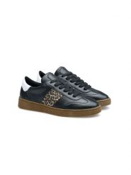 LLOYD Skórzane sneakersy w kolorze czarno-białym rozmiar: 40. Białe obuwie sportowe damskie Lloyd, bez zapięcia. Za 293.45 zł.