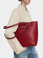 MEXX Torebka EO-MEXX-L-026-10 Czerwony. Czerwone shopper bag Mexx, bez wzorów, ze skóry, bez dodatków. Za 229.99 zł.