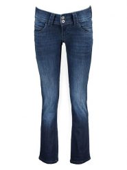 Pepe Jeans Dżinsy - Slim fit - w kolorze granatowym rozmiar: W31/L32. Niebieskie jeansy damskie Pepe Jeans. Za 149.31 zł.