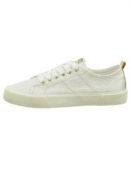 GANT Footwear Sneakersy "Zoewill" w kolorze kremowym rozmiar: 38. Brązowe obuwie sportowe damskie GANT Footwear, bez zapięcia. Za 131.43 zł.