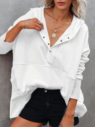 LA Angels Bluza w kolorze kremowym rozmiar: S. Brązowe bluzy damskie LA Angels, s, bez wzorów, z kapturem. Za 137.10 zł.