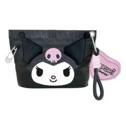 Podróżna torba toaletowa Cerda Hello Kitty Kuromi. Czarne torby podróżne CERDA, bez wzorów, z materiału. Za 149.50 zł.