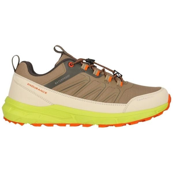 Buty trekkingowe Endurance Ferill WP. Brązowe obuwie trekkingowe damskie Endurance, z materiału, bez zapięcia. Za 306.50 zł.
