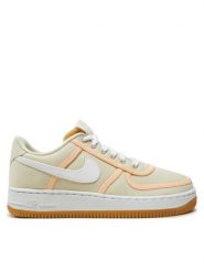 Nike Sneakersy Air Force 1 '07 Prm CI9349 200 Beżowy. Brązowe obuwie sportowe damskie Nike, z materiału, bez zapięcia. Za 449.99 zł.