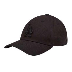 Czapka Z Daszkiem 9Forty Los Angeles Dodgers. Czarne czapki z daszkiem damskie New Era, bez wzorów. Za 165.99 zł.
