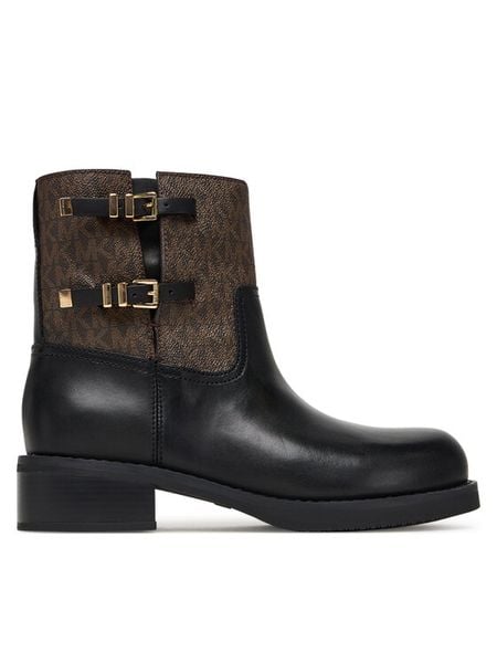 MICHAEL Michael Kors Botki Darrington 40F5DTFE7L Brązowy. Brązowe botki damskie MICHAEL Michael Kors, ze skóry, bez obcasa, na płaskiej podeszwie, bez zapięcia. Za 659.99 zł.