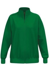 Damska bluza dresowa Erima TS. Zielone bluzy damskie Erima, uniwersalny, bez wzorów, z bawełny, bez kaptura. Za 193.50 zł.