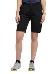 Haglöfs Szorty funkcyjne "L.I.M Fuse" w kolorze czarnym rozmiar: 36. Czarne spodenki sportowe damskie Haglöfs, l, bez wzorów, z materiału, outdoorowe. Za 127.35 zł.