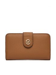 MICHAEL Michael Kors Portfel Mk Pop 32S6G17F8L Brązowy. Brązowe portfele damskie MICHAEL Michael Kors, bez wzorów. Za 519.99 zł.