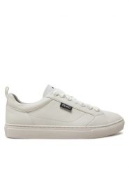 Hugo Sneakersy Morrie_Tenn 50523527 10263296 01 Biały. Białe obuwie sportowe damskie Hugo, ze skóry, bez zapięcia. Za 309.99 zł.