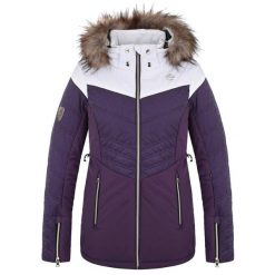 Kurtka narciarska Loap Okinora damska - wodoodporna i oddychająca. Fioletowe kurtki damskie LOOP, na zimę, bez wzorów, bez kaptura. Za 277.03 zł.